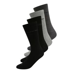 Calvin Klein Underwear Ponožky  antracitová / tmavosivá / sivá melírovaná / čierna