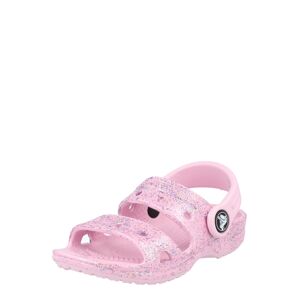 Crocs Sandále  ružová / zmiešané farby