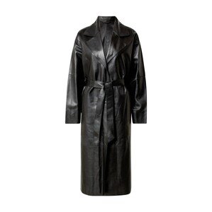OAKWOOD Prechodný kabát 'DANUBE'  čierna