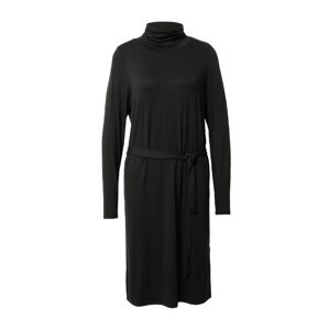 Fransa Pletené šaty 'ANN'  čierna