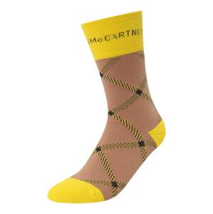 ADIDAS BY STELLA MCCARTNEY Športové ponožky  béžová / žltá / čierna