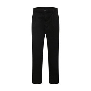Carhartt WIP Plisované nohavice 'Salford'  čierna