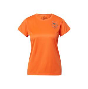 ASICS Funkčné tričko 'Fujitrail'  dymovo modrá / petrolejová / oranžová
