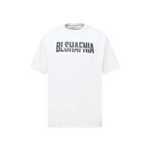 BLS HAFNIA Tričko 'Transparency'  červená / čierna / biela