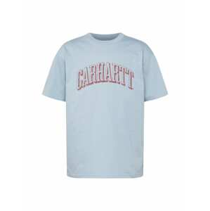 Carhartt WIP Tričko  dymovo modrá / červená
