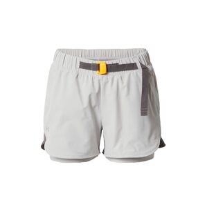UNDER ARMOUR Športové nohavice 'Terrain'  žltá / sivá / tmavosivá