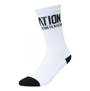 P.E Nation Športové ponožky  čierna / biela