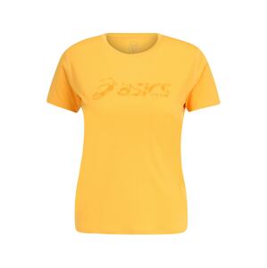 ASICS Funkčné tričko  žltá / svetlooranžová