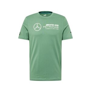 PUMA Funkčné tričko 'MAPF1'  zelená / čierna / biela