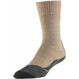 FALKE Športové ponožky  béžová melírovaná / grafitová