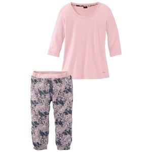 BUFFALO Pyžamo  ružová / čadičová